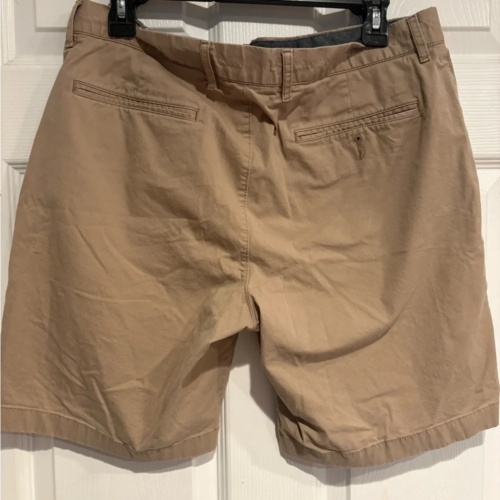 J. Crew Men's Khaki Flat Front Shorts